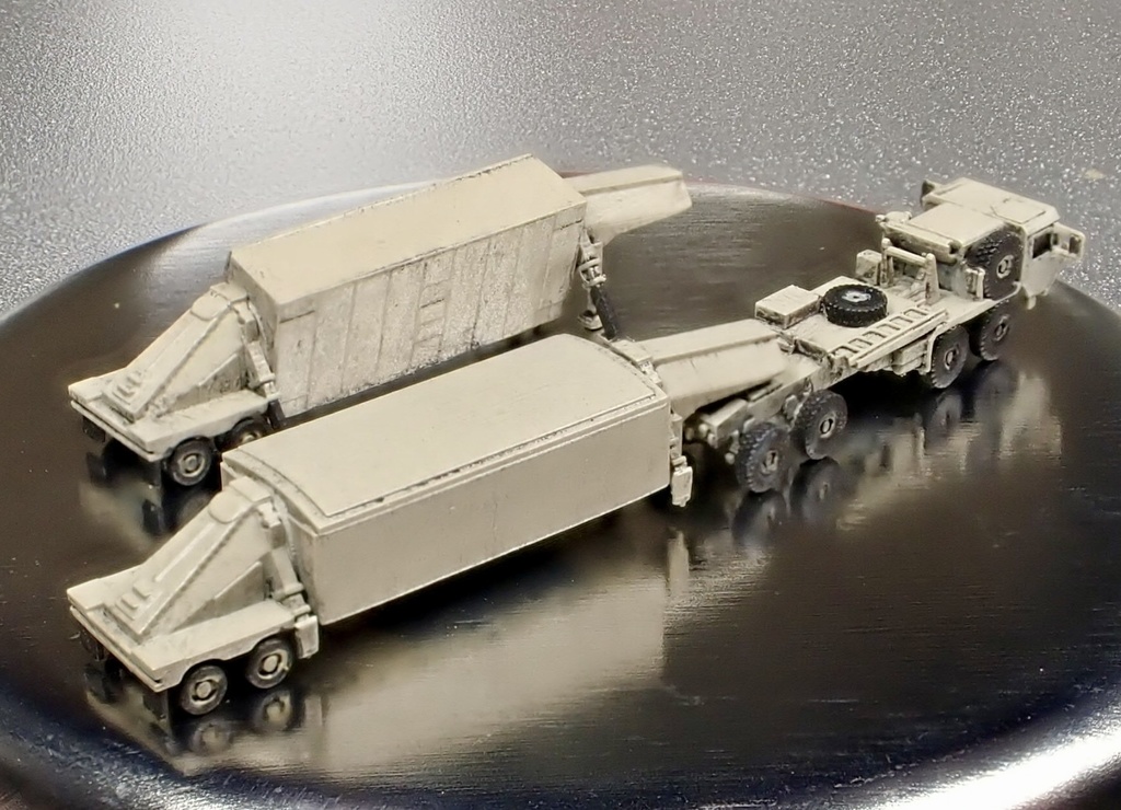 1/700 MUS43 現用米軍 TPY-2 X-バンドレーダーセット