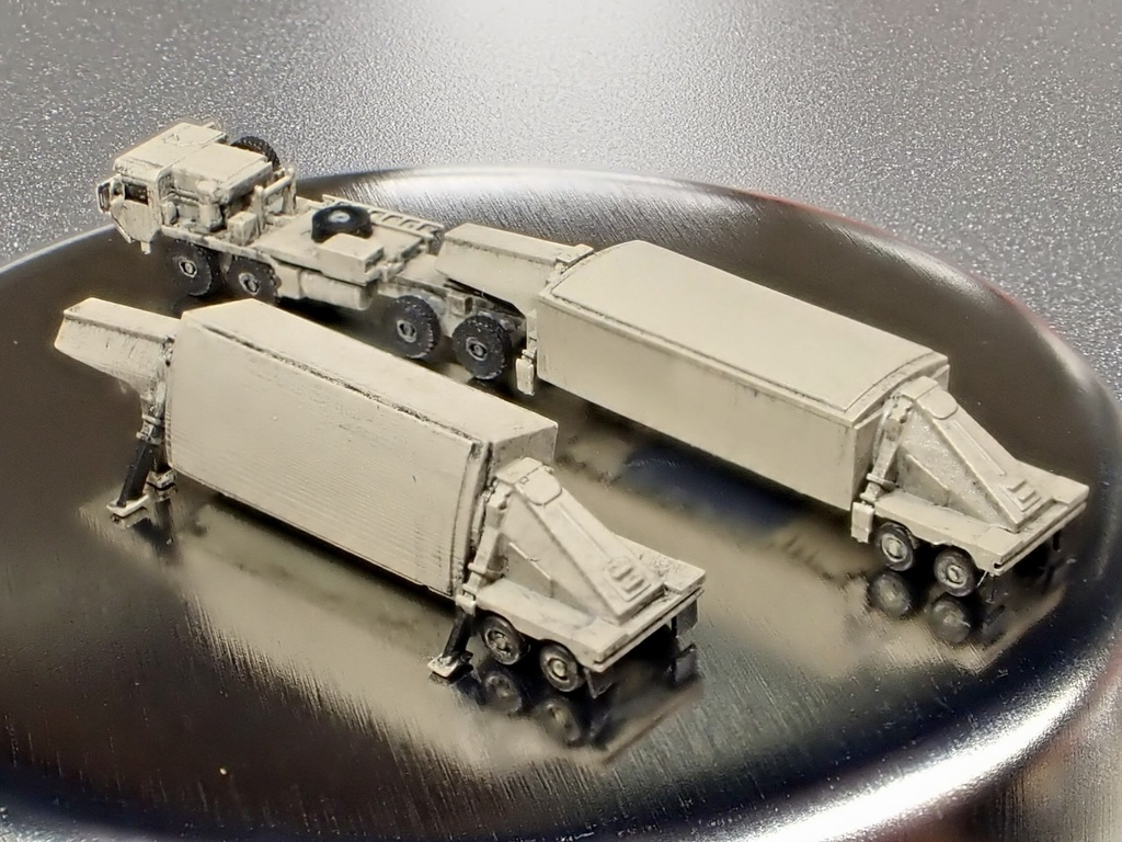 1/700 MUS43 現用米軍 TPY-2 X-バンドレーダーセット