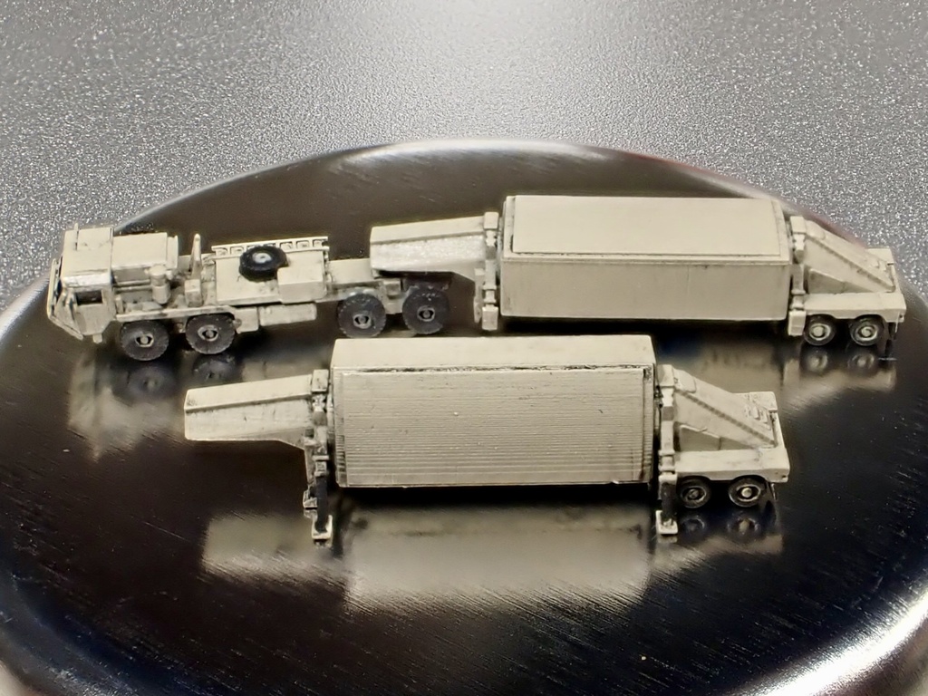 1/700 MUS43 現用米軍 TPY-2 X-バンドレーダーセット