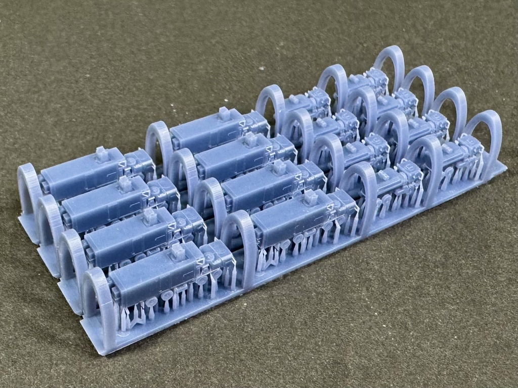 1/700 MUS44 現用米軍 レーザー車両セット