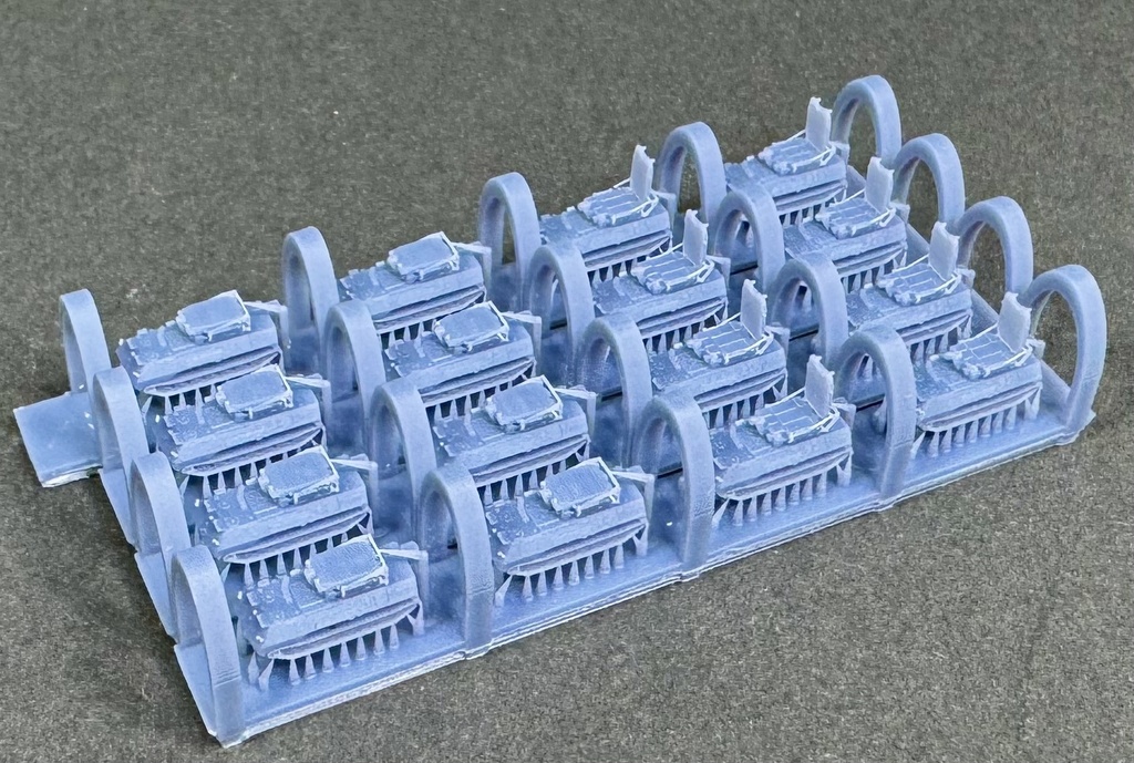 1/700 MR22 現用ロシア軍 対砲兵レーダー Zoopark-1