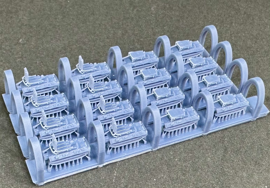 1/700 MR22 現用ロシア軍 対砲兵レーダー Zoopark-1