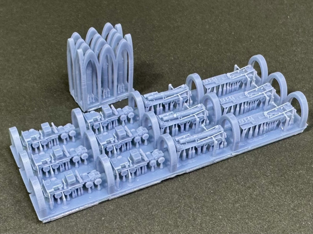 1/700 MUS45 現用米軍 M983トラクター&パーシングⅡセット