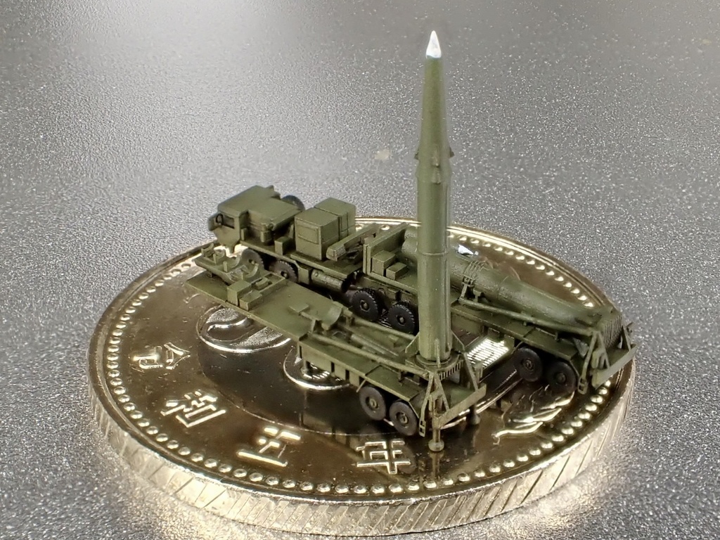 1/700 MUS45 現用米軍 M983トラクター&パーシングⅡセット