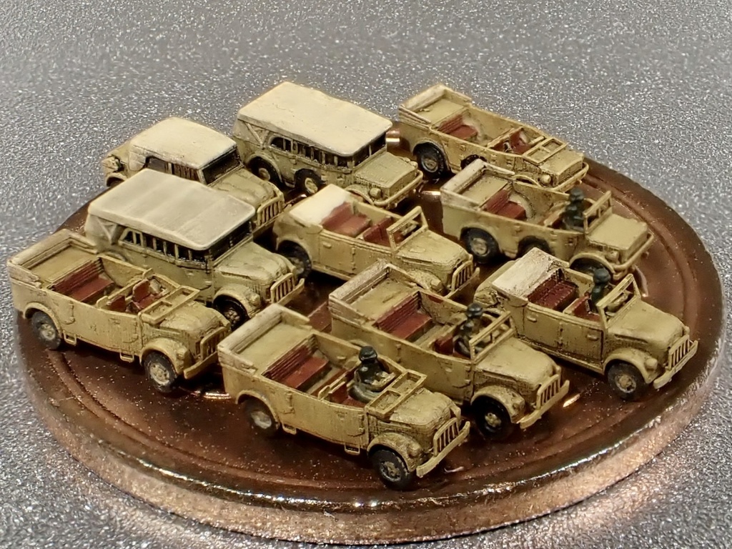 ドイツ軍 G42 H 108 1A、S 1500、S 1500コマンドワーゲン セット