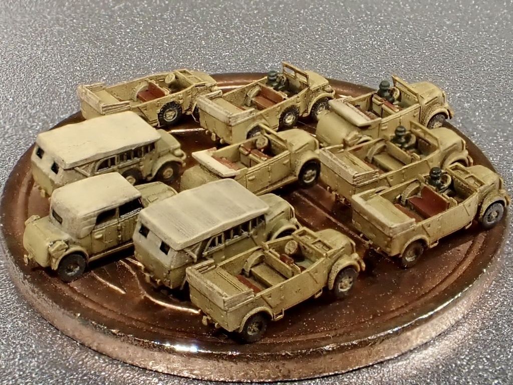 ドイツ軍 G42 H 108 1A、S 1500、S 1500コマンドワーゲン セット