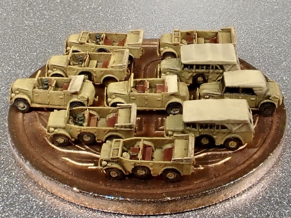 ドイツ軍 G42 H 108 1A、S 1500、S 1500コマンドワーゲン セット