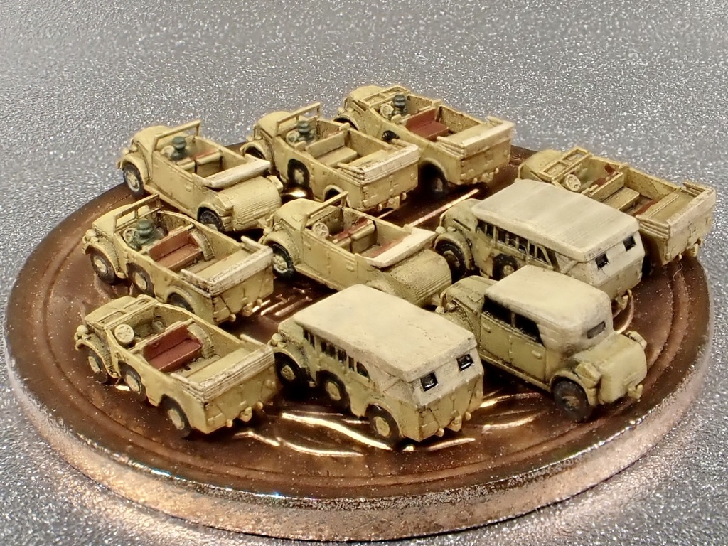 ドイツ軍 G42 H 108 1A、S 1500、S 1500コマンドワーゲン セット