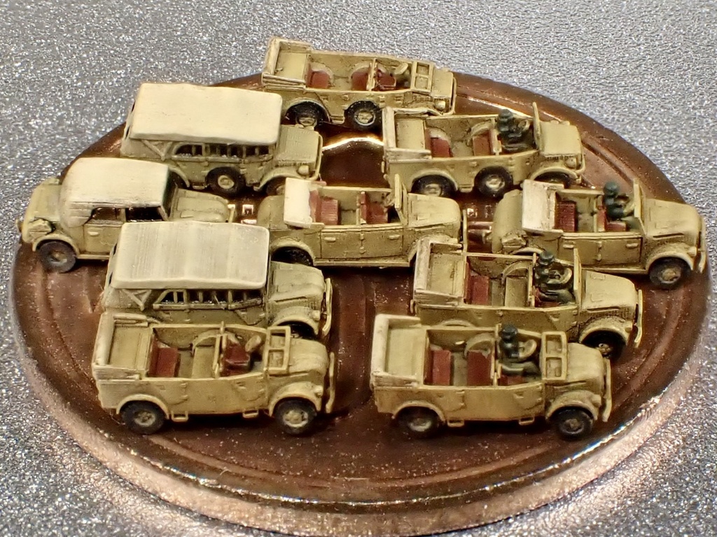 ドイツ軍 G42 H 108 1A、S 1500、S 1500コマンドワーゲン セット