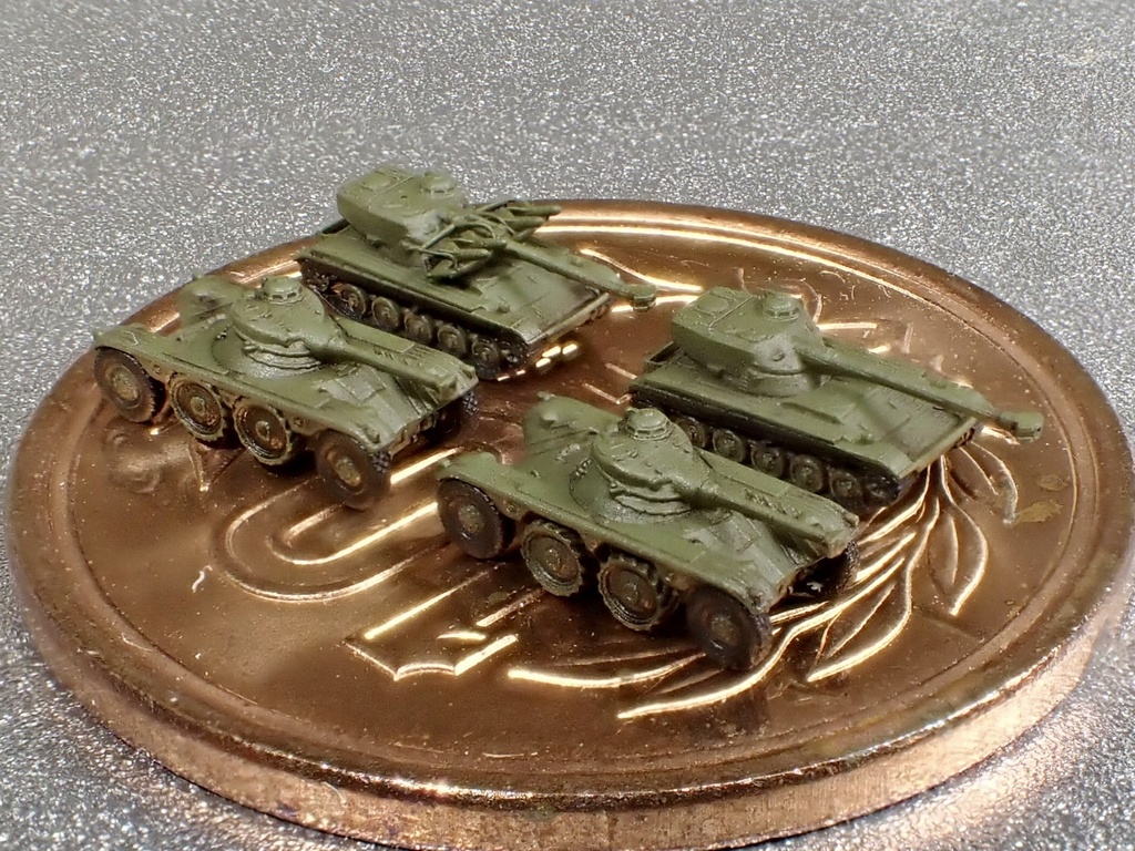 1/700 MF SET6 現用フランス軍軽装甲車両セット