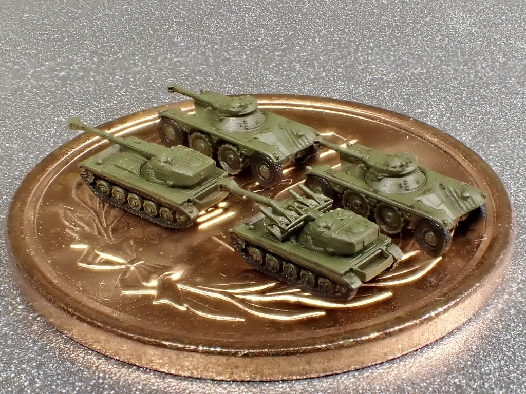 1/700 MF SET6 現用フランス軍軽装甲車両セット