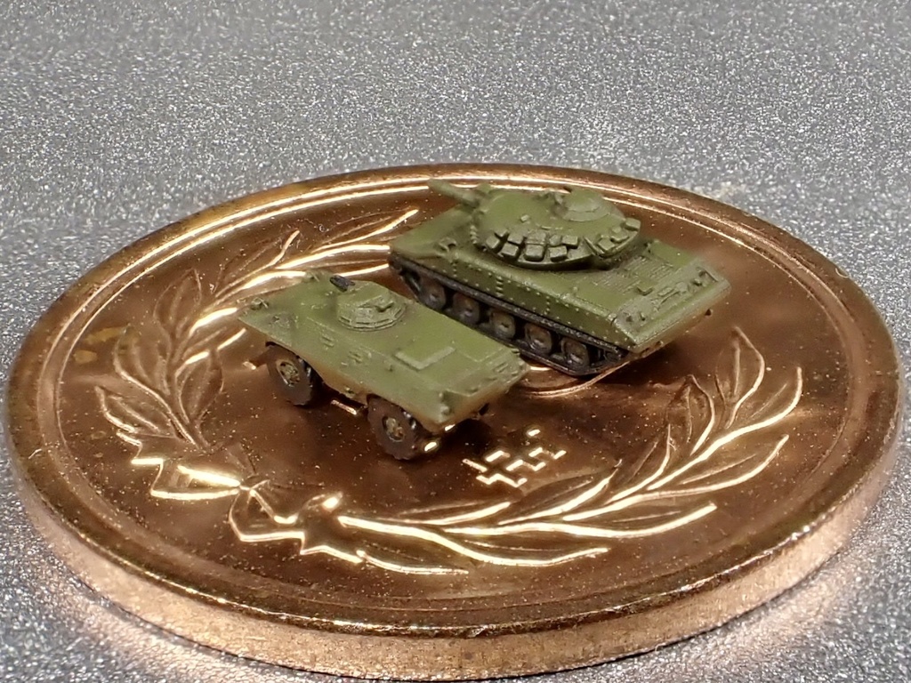 1/700 MUS47 現用米軍 M551シェリダン & コマンドウV100 セット