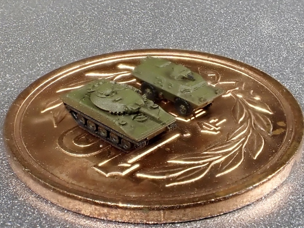 1/700 MUS47 現用米軍 M551シェリダン & コマンドウV100 セット