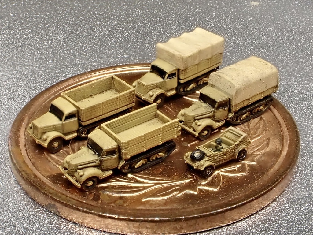 1/700　G43 ドイツ軍 マウルティアトラック セット
