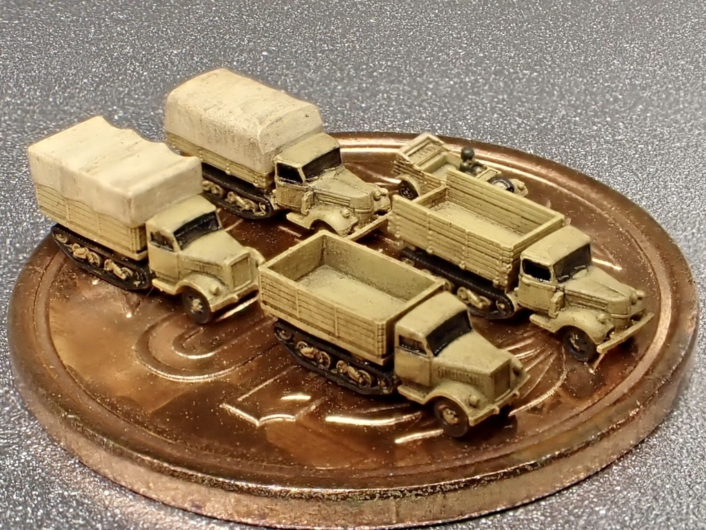 1/700 G43 ドイツ軍 マウルティアトラック セット