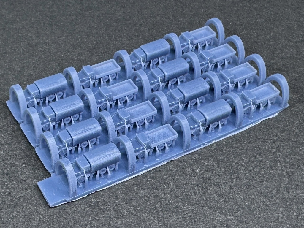 1/700 MF SET7 現用フランス軍 GBC180トラック セット