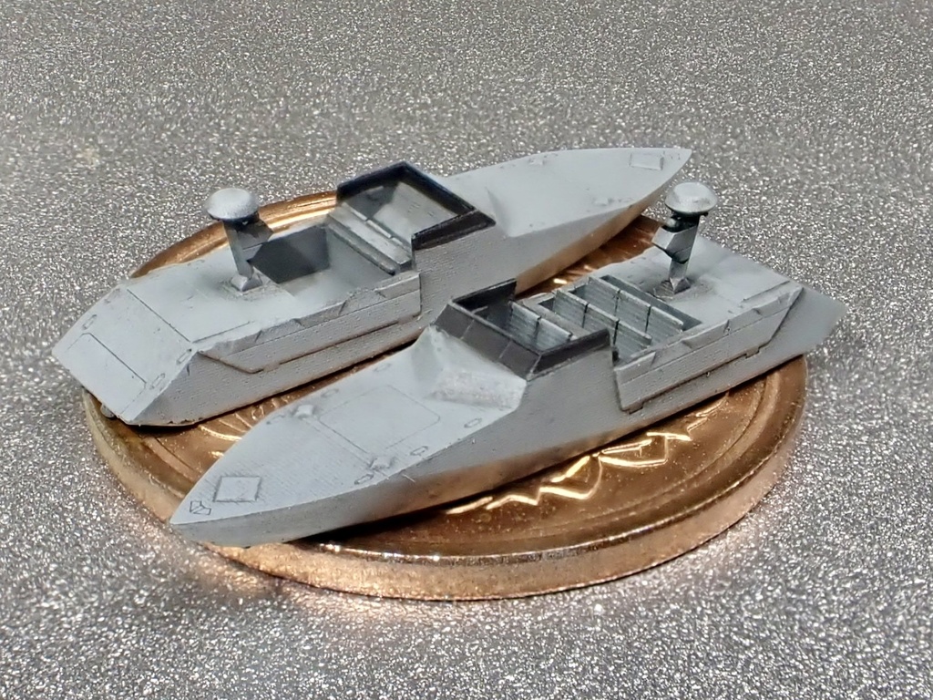 1/700 MUS48 現用米軍 CCA（Combatant Craft Assault 戦闘強襲艇）セットセット