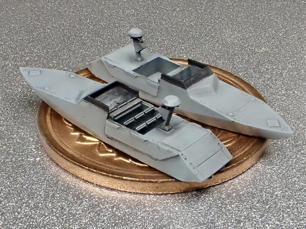 1/700 MUS48 現用米軍 CCA(Combatant Craft Assault 戦闘強襲艇)セットセット