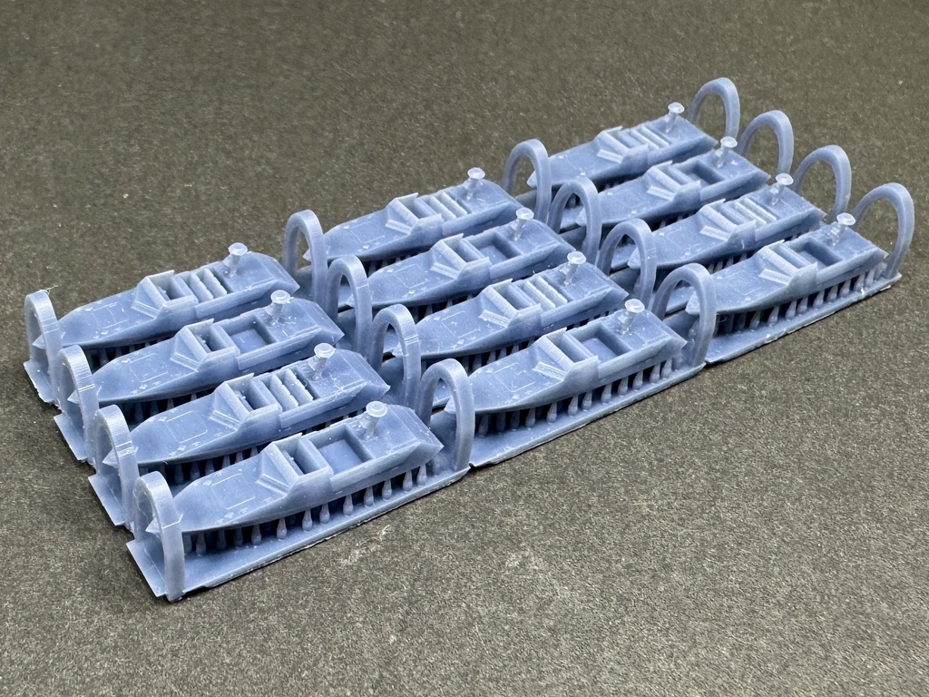 1/700 MUS48 現用米軍 CCA(Combatant Craft Assault 戦闘強襲艇)セットセット