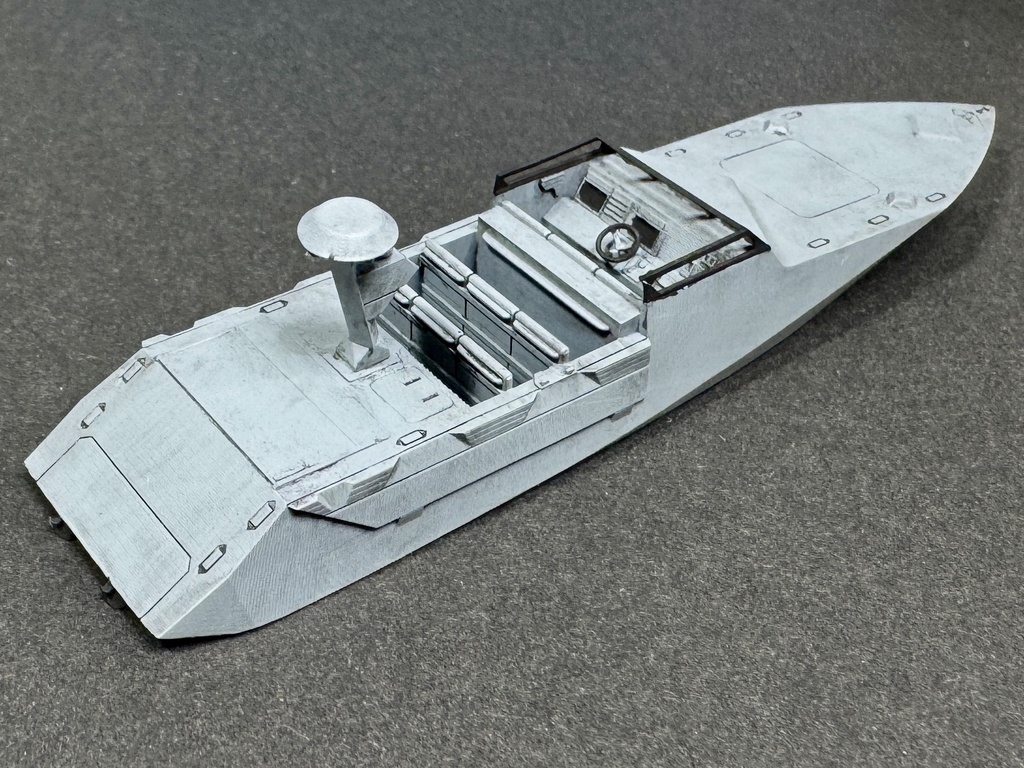 1/144 MUS10 144 現用米軍 CCA 戦闘強襲艇(後席あり)