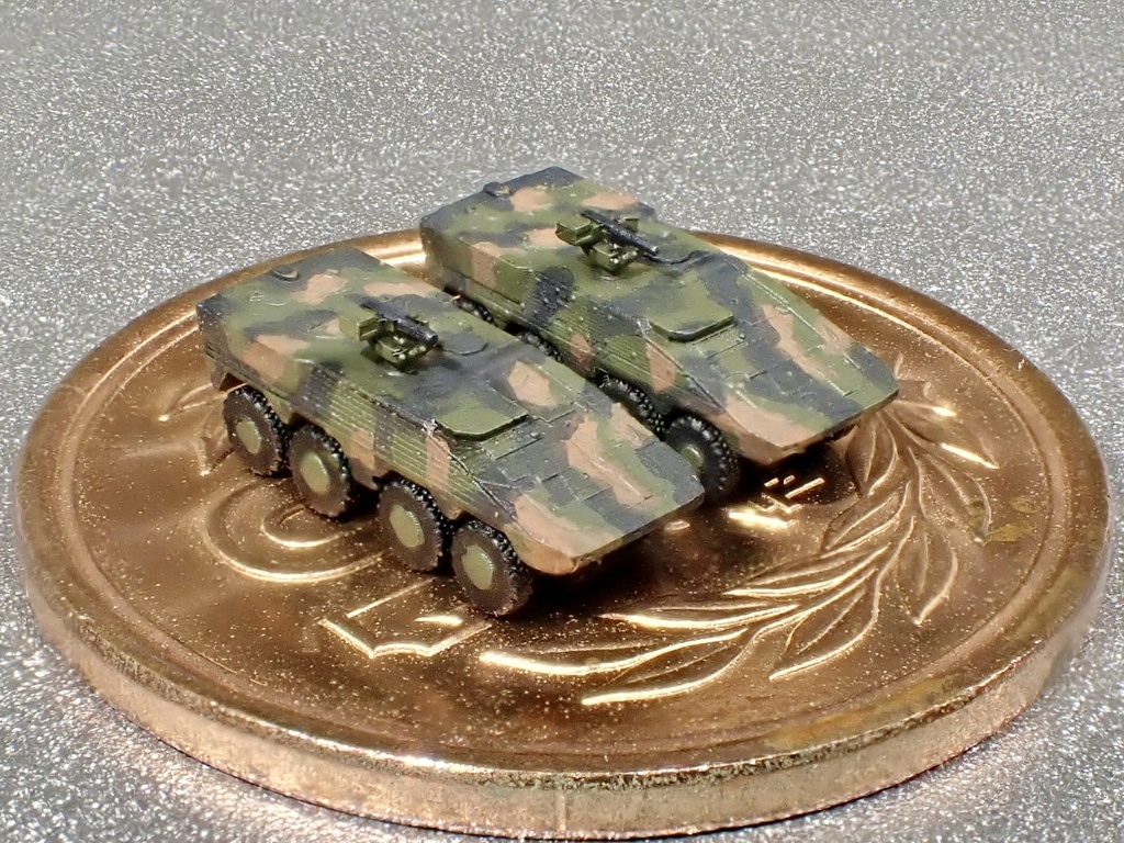 1/700 MG9 現用ドイツ軍 BOXER GTK ボクサー装輪装甲車セット