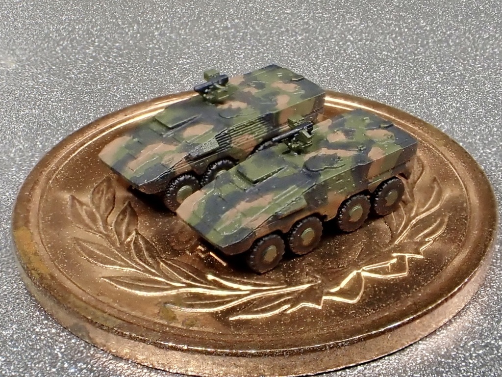1/700 MG9 現用ドイツ軍 BOXER GTK ボクサー装輪装甲車セット