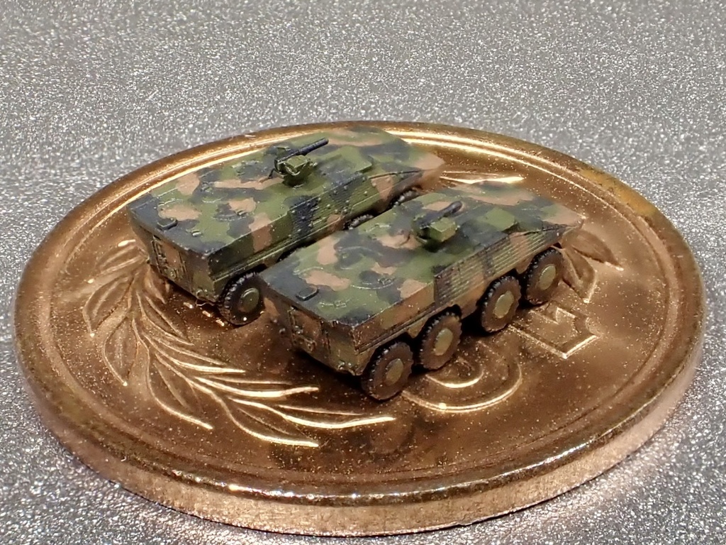 1/700 MG9 現用ドイツ軍 BOXER GTK ボクサー装輪装甲車セット