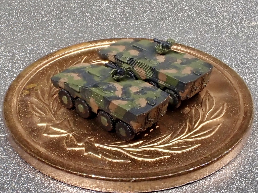 1/700 MG9 現用ドイツ軍 BOXER GTK ボクサー装輪装甲車セット