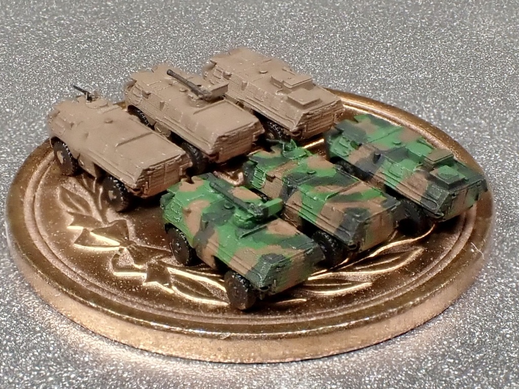 1/700 MF8 現用フランス軍 VAB装輪装甲車セット