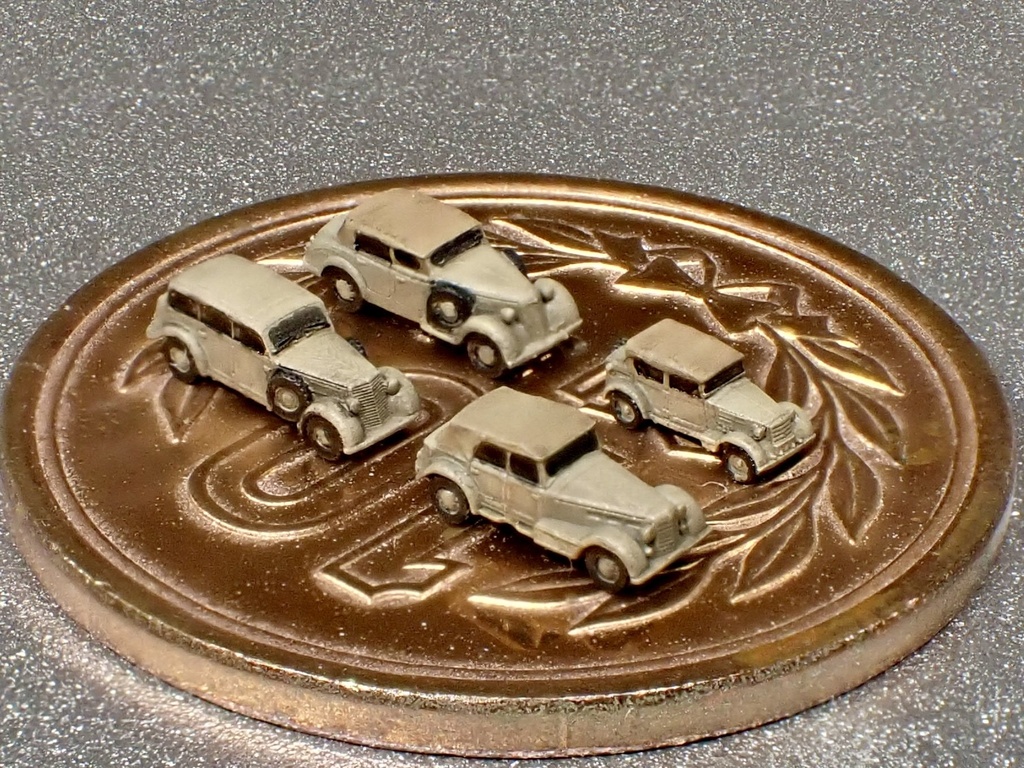 1/700 I SET5 イタリア軍 軍用車両セット