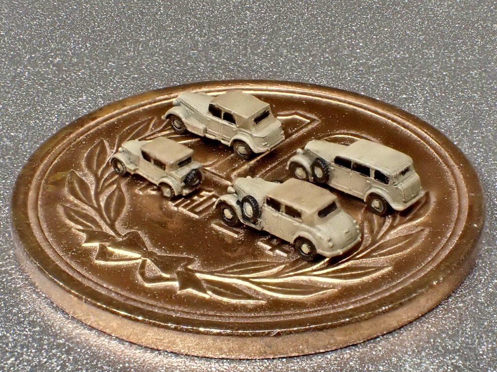 1/700 I SET5 イタリア軍 軍用車両セット