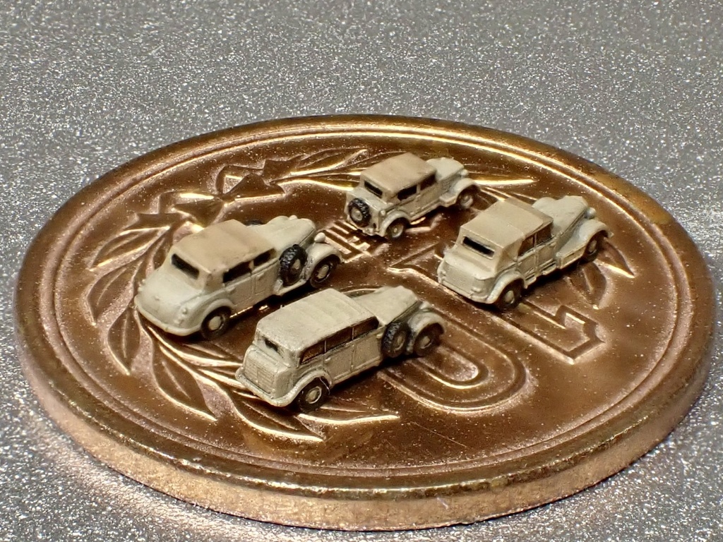 1/700 I SET5 イタリア軍 軍用車両セット