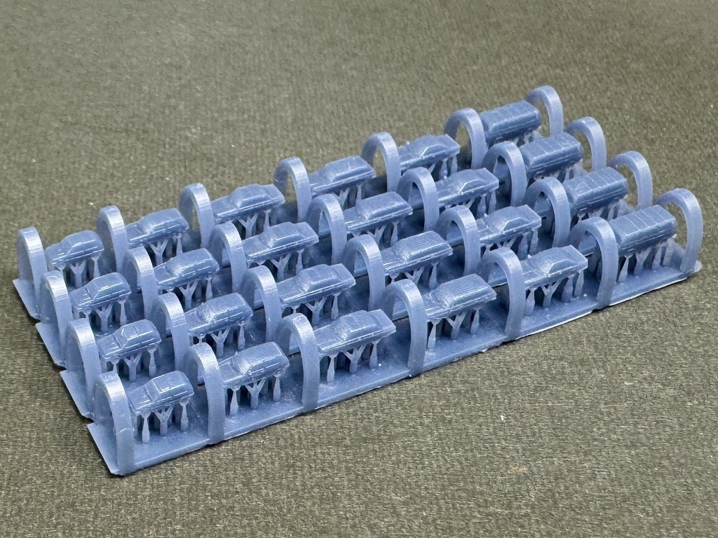 1/700 1980s 欧州車セット