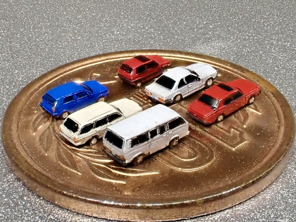 1/700 1980s 欧州車セット