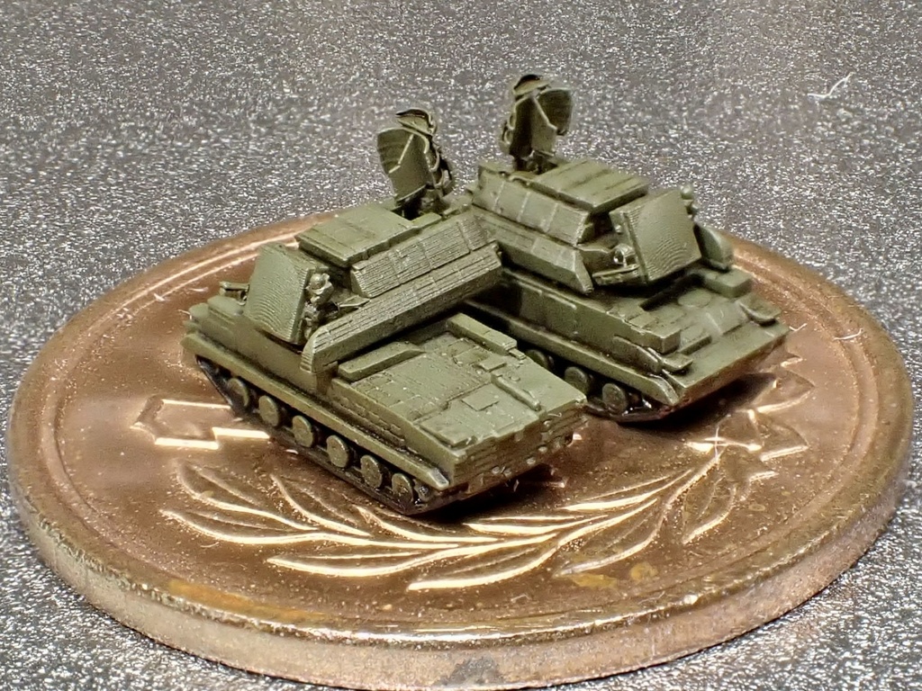 1/700 MR24 現用ウクライナ/ロシア軍 9K330トール(SA-15ガントレット) セット