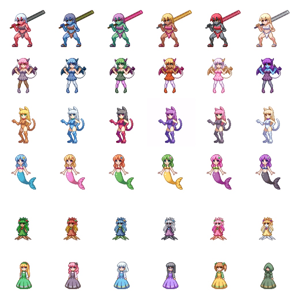 ゲーム用モンスター素材２