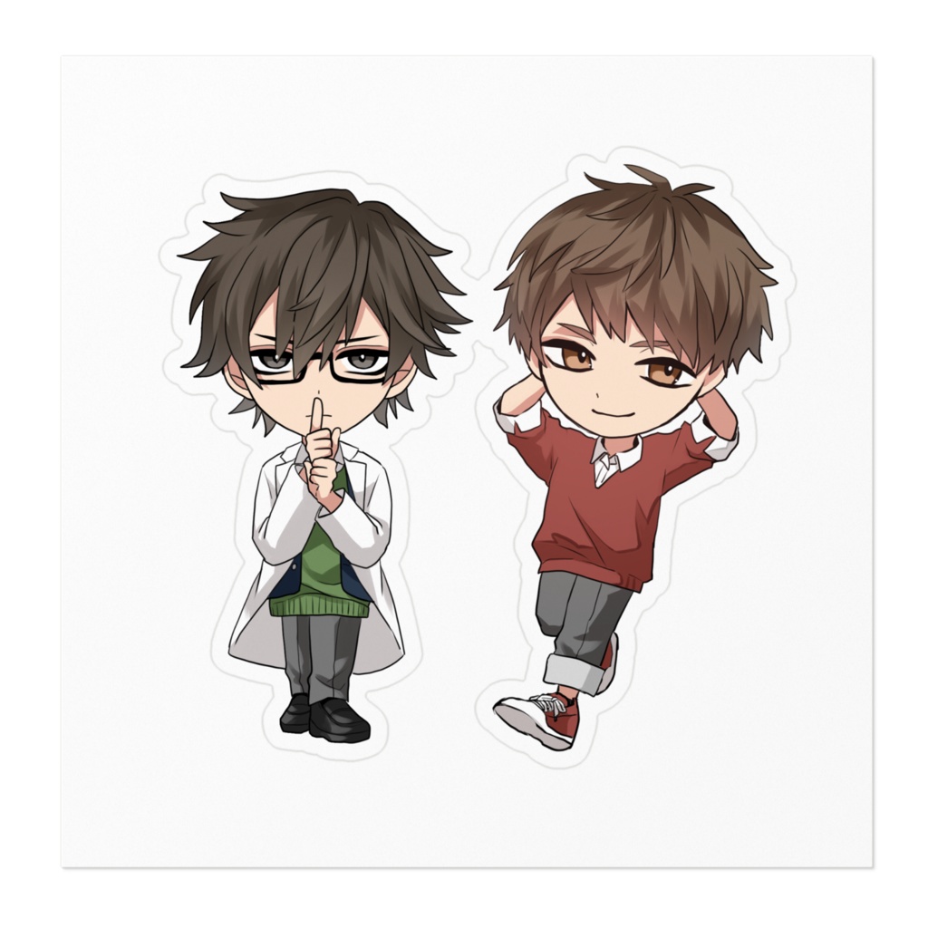 イケメン戦国 春日山組 ステッカー