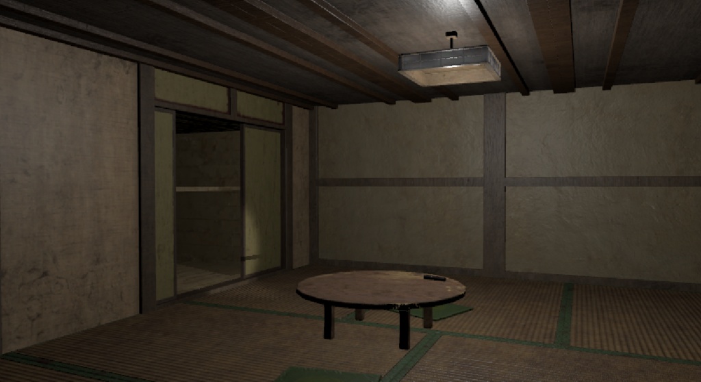 VRChat World 【無料】【和室アセット】【Japanese_Style_Room】