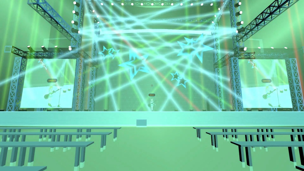 VRChat　World 【無料】【ライブステージ】【Live_Stage】