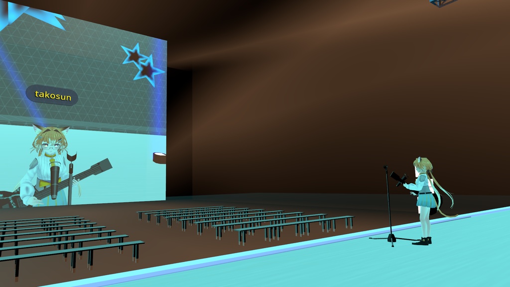 VRChat World 【無料】【ライブステージ】【Live_Stage】