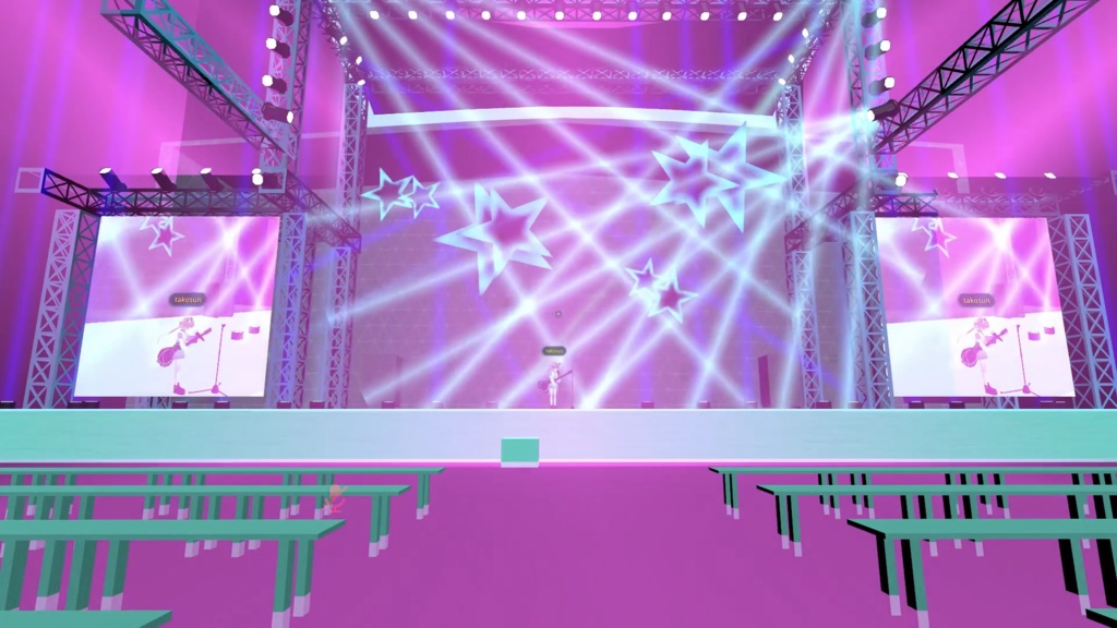 VRChat World 【無料】【ライブステージ】【Live_Stage】