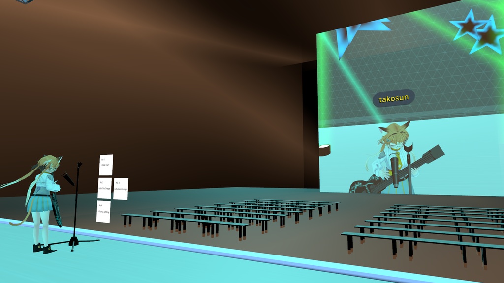 VRChat World 【無料】【ライブステージ】【Live_Stage】