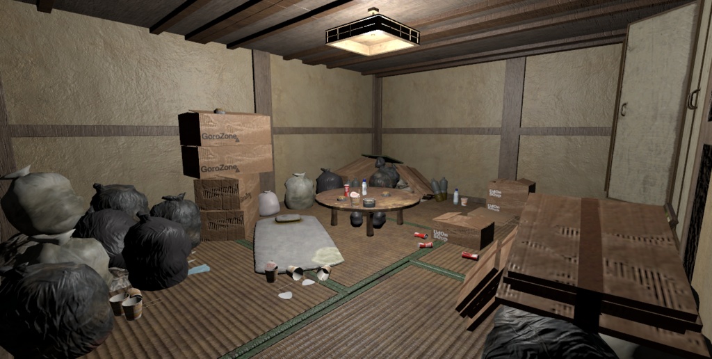 【無料】【Trash_Prop_Pack】【暮らしの名残セット】【Unity】