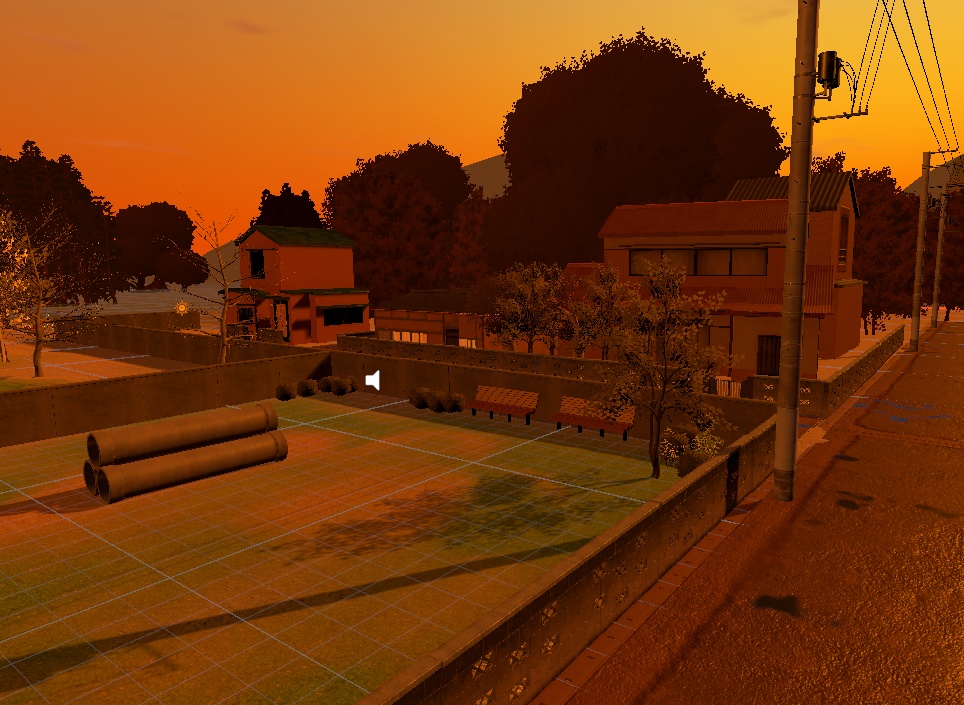 VRChat World 【夕焼け】【無料】