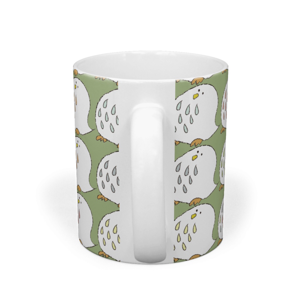 ぽよぽよふくろうのマグカップ