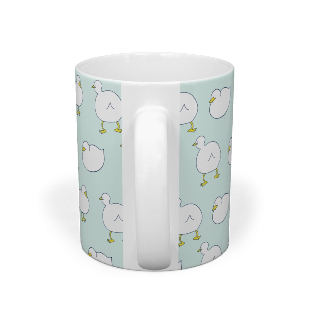 ぷりぷりあひるさんのマグカップ