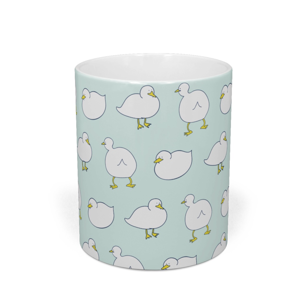 ぷりぷりあひるさんのマグカップ