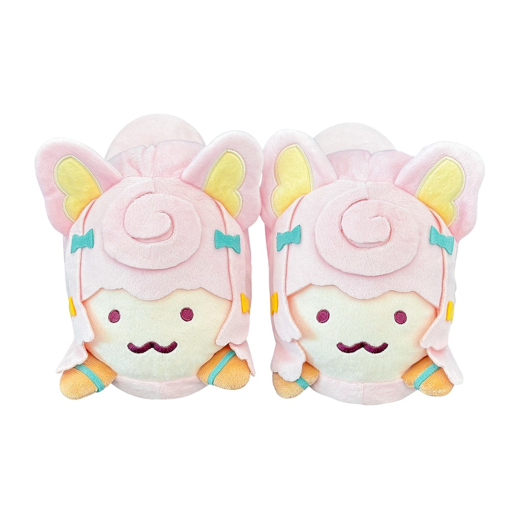 ころねぽちのふわふわスリッパ