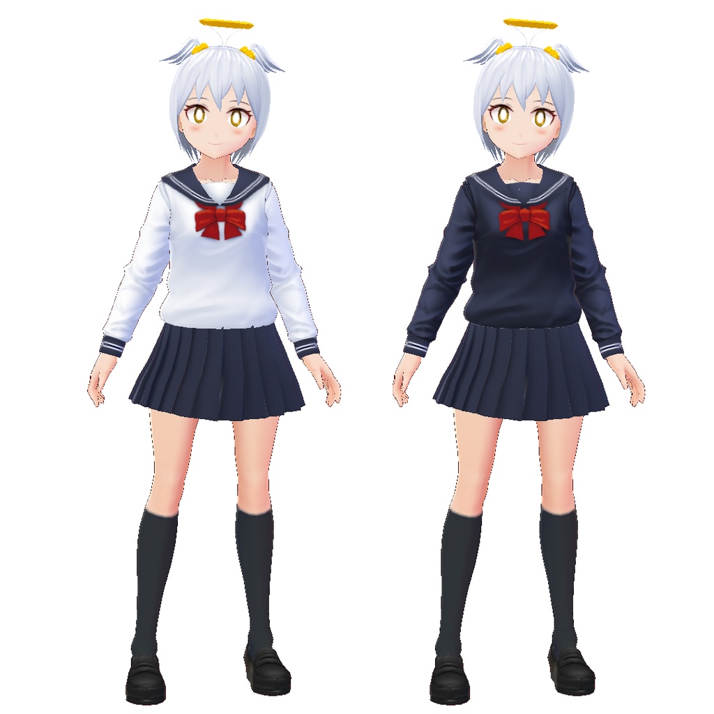 【VRoid】セーラー服