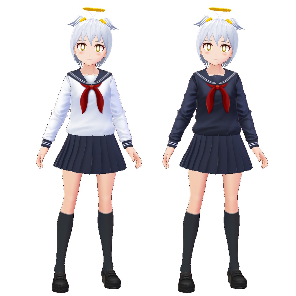 【VRoid】セーラー服